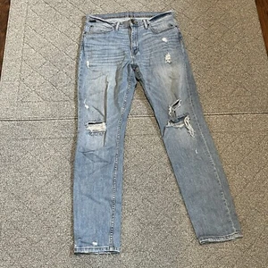 Pantalones de mezclilla BDG para hombre talla 32x30 azul desgastado Urban Outfitters ajustados elásticos - Imagen 1 de 10
