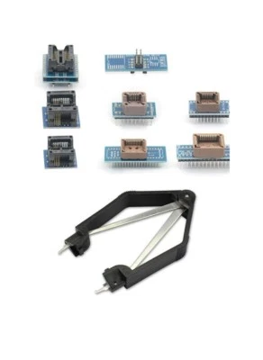 Nuovo kit presa adattatore test 8 pezzi per programmatore TL866II Plus EZP2013 TL866A - Immagine 1 di 4