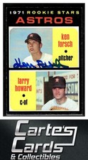 Ken Forsch 1971 Topps #102 RC Houston Astros TTM/IP Signed Autographed