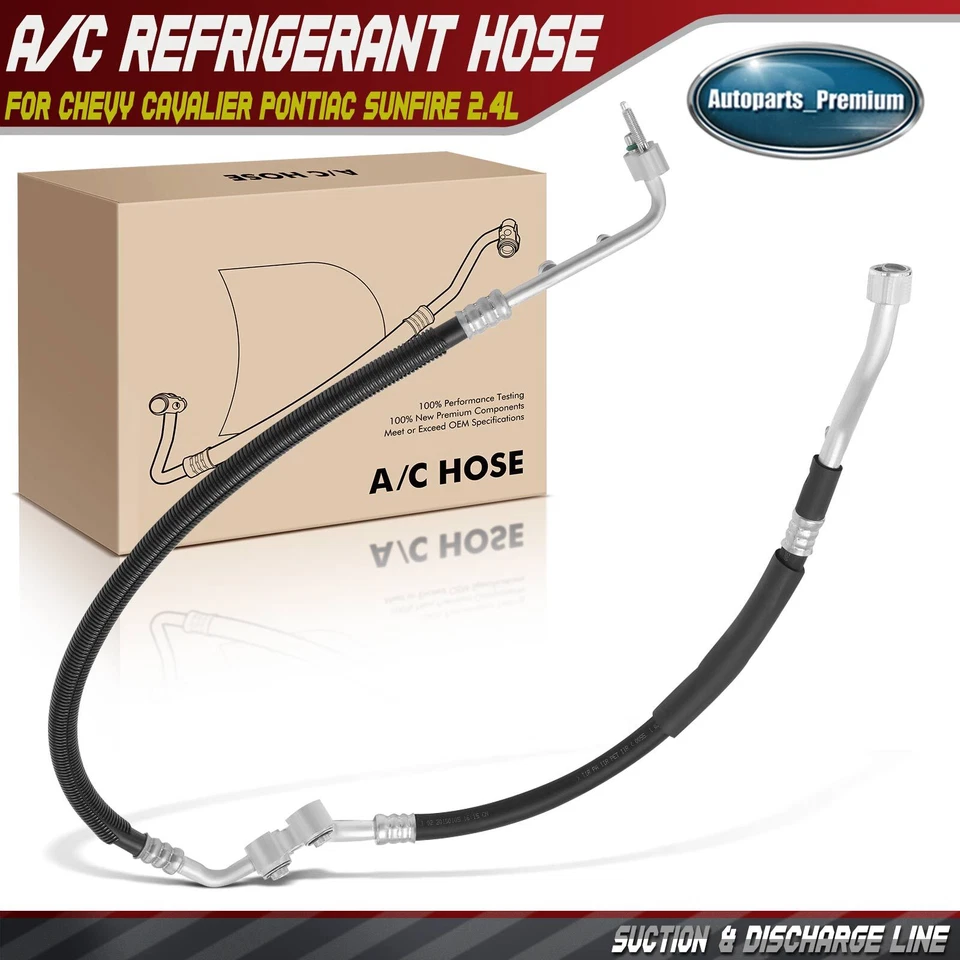 Шланг всасывания и разряда кондиционера в сборе для Chevrolet Cavalier Pontiac Sunfire 2,4 л - Изображение 1 из 4