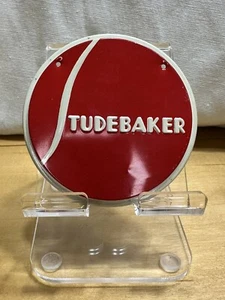 NICE Studebaker VTG 1950s Wheaties Premium Metal Car Emblem Badge - Picture 1 of 1
