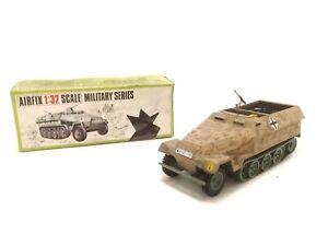 Vintage Airfix 1/32 Scale German Desert Half-Track Made In England Boxed 1971