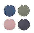 4pcs Heat-Resistant Silicone Mats – Non-Slip Coasters & Pot Holders - NEW