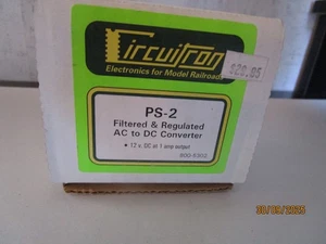 Circuitron, All Scales, PS-2 Filtered & Regulated AC to DC Converter, Mint in OB - Picture 1 of 1