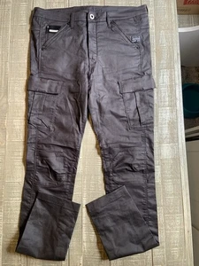 Pantalone cargo vintage G Star Raw Denim 3301 nero taglia 29x34 uomo grigio cuciture - Foto 1 di 9