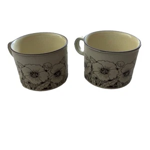Hornsea Cornrose Tazze Caffè/Tè Lancaster Vitramic Vintage Gres Ottime Condizioni..!  - Foto 1 di 24