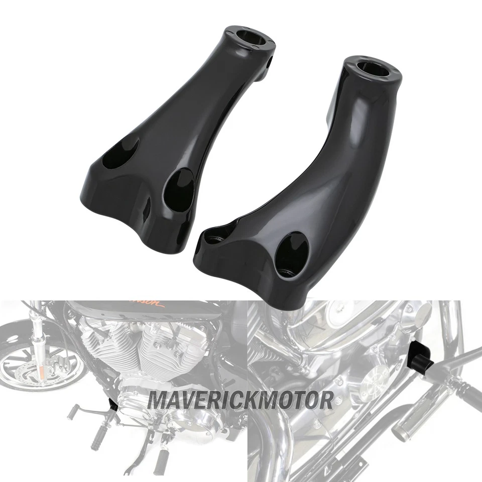 FOR 04+ HARLEY SPORTSTER XL FRONT FORWARD CONTROL FOOT PEG SUPPORT BRACKET MOUNT - Image 1 of 4
