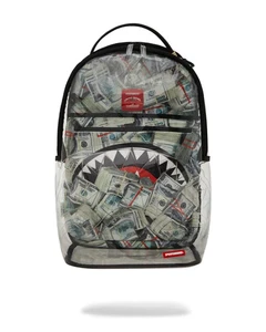 Auténtica MOCHILA SPRAYGROUND 100% TRANSPARENTE PARA MASTICAR DINERO (B7750) - EDICIÓN LIMITADA - Imagen 1 de 11