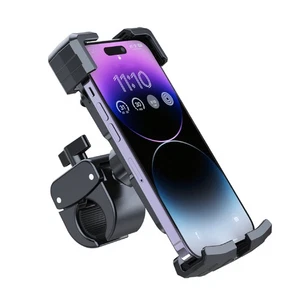 Phone Holder Bike - Anti-shock - Sturdy Smartphone Holder for Bike, Scooter etc. - Picture 1 of 6