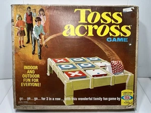 Vintage Toss Across Game 1970 Ideal Toy Co. Original NEW IN BOX FREE SHIPPING - Picture 1 of 5