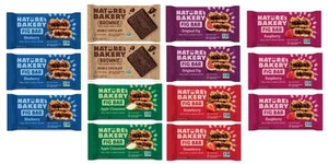 Whole Wheat Fig Bars Variety Pack 14 Count All Natural NON GMO Snack - Picture 1 of 7