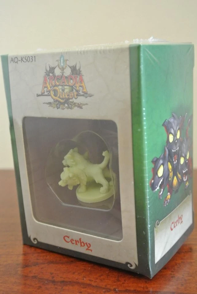 NEW SEALED Kickstarter EXCLUSIVE Arcadia Quest Inferno Mini Promo AQ-KS031 CERBY - Image 1 of 1