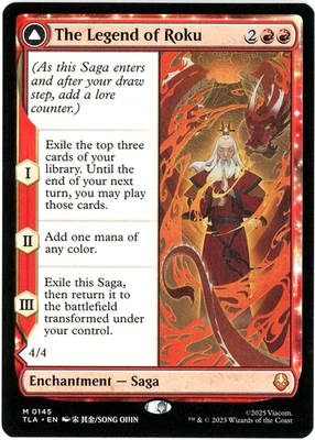 The Legend of Roku - 0145 - Avatar: The Last Airbender TLA - MTG NM/M - Image 1 of 2