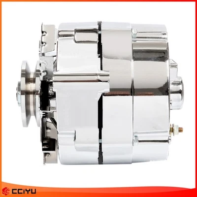 Alternator Fits Chevrolet GM BBC SBC1973 1974 1975 1976 1977 1978-1989 110A 12V - Image 1 of 4