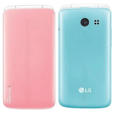 Original LG Ice Cream Smart F440 F440L 8GB WIFI Unlocked 4G Clamshell Smartphone - Image 1 of 4