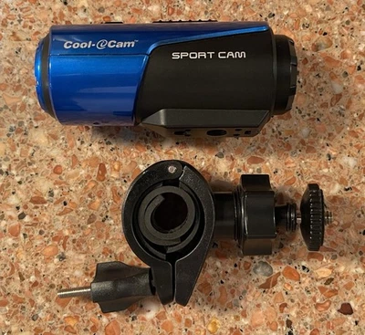 Ion Cool-iCam S3000 Sport Camera Waterproof with Bike Mount.  Very Nice Cond. - Image 1 of 4