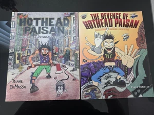 1st Edition Hothead Paisan Homicidal Lesbian Terrorist Set Lot by Diane DiMassa - Bild 1 von 7