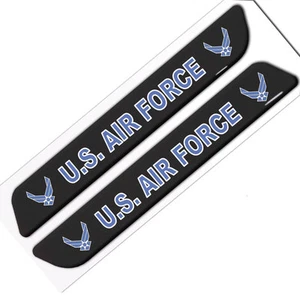 Pair of Premium AIR FORCE Custom Gloss Decals for Car Truck SUV Window Sticker - Bild 1 von 2