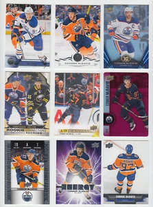 CONNOR McDAVID 14 CARD LOT UD - BASE CARDS - INSERTS - TIM HORTONS - CANVAS - Picture 1 of 3