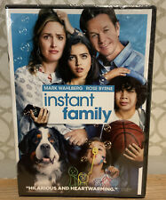 🍒 Instant Family DVD Movie Mark Wahlberg Rose Byrne NEW SEALED👌