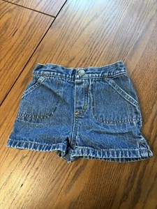 vtg circo denim jean shorts girls 2T - Picture 1 of 3