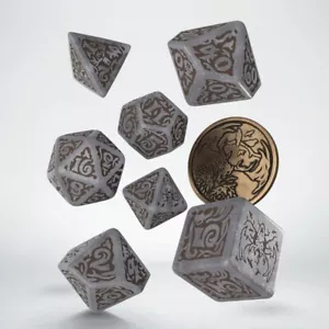 Q-Workshop nuovo con scatola Set dadi The Witcher. Leshen - Il mutaforma - Foto 1 di 1