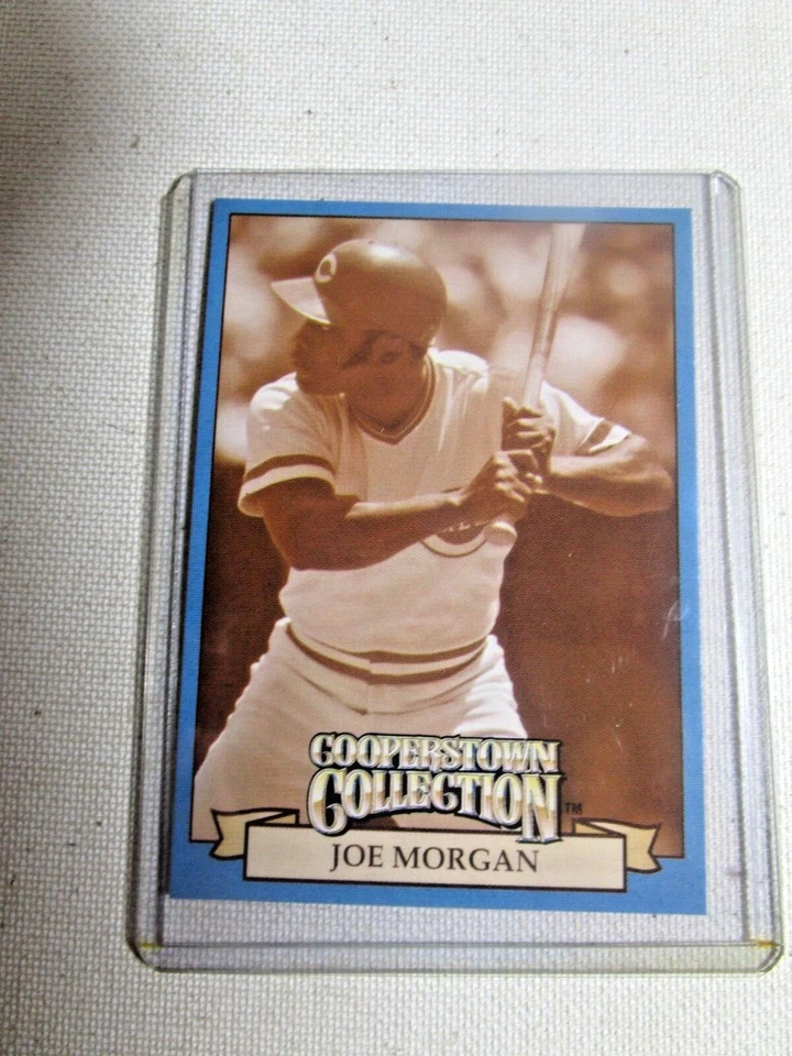 1996 Kenner SLU Cooperstown Collection Card - Joe Morgan Cincinnati Reds  - Image 1 of 1