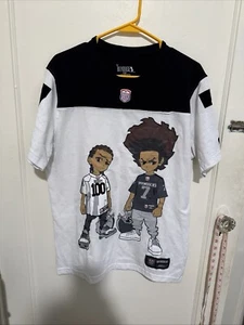 Boondocks Cartoon TV Show T shirt girocollo media manica corta bianca - Foto 1 di 7