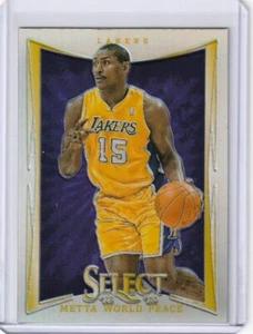 2012-13 Panini Select Silver Prizm Metta World Peace Ron Artest #55 - Picture 1 of 2