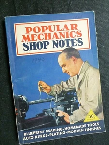 Popular Mechanics Shop Notes 1943 Blueprint Reading Auto Kinks - Picture 1 of 1