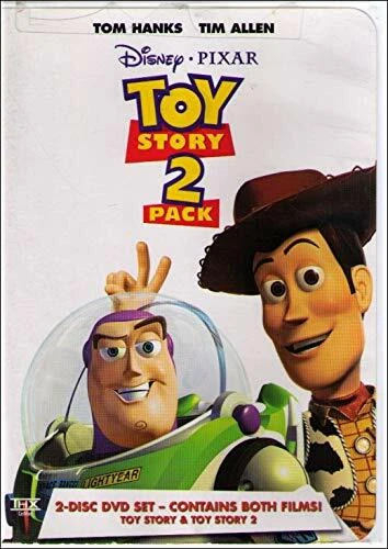 Brand New Disney DVD Toy Story & Toy Story 2 (2 Pack) 2000 Tom Hanks - Image 1 of 1