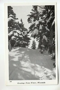 Hermann Echt Foto Postkarte ? Grüße aus dem Winter WI 188 - Bild 1 von 1
