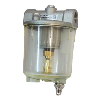 FILTRO PER GASOLIO NAFTA Ø 3/8 SEPARATORE ACQUA FILTER OIL AND WATER SEPARATOR - Imagen 1 de 2