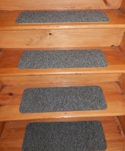 15  Step 8" x 24"  + landing 24'' x 24''  Indoor Stair Treads Staircase Carpet. - Picture 1 of 4