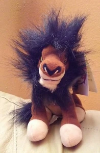 SCAR BEANIE BABY- THE LION KING- THE DISNEY STORE - Picture 1 of 6