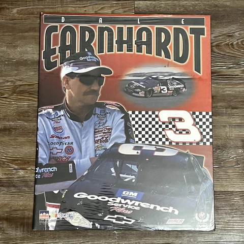 Vintage Dale Earnhardt Sr NASCAR Racing STARLINE Poster #3 Intimidator 20X16 Cover