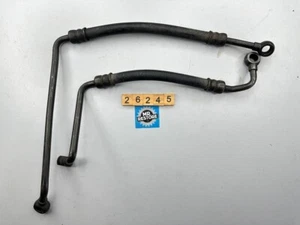 Kawasaki ZZR1100 ZX1100 Ninja ZX-11 - Pair of Oil Cooler Hose Line Pipes - Picture 1 of 2