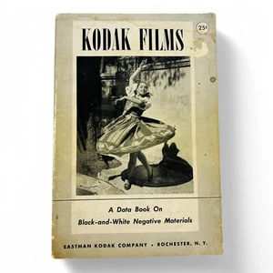 Vintage 1940s Kodak Films Data Book - Black & White Negative Materials - Picture 1 of 5