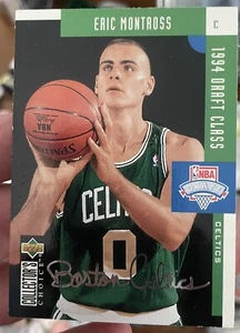 1994-95 Collectors Choice Eric Montross RC #414 Boston Celtics Silver Signature - Picture 1 of 2