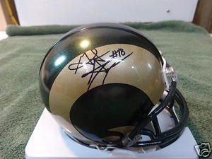 GARRETT GRAYSON COLORADO STATE RAMS SIGNED MINI HELMET W/COA - Picture 1 of 3
