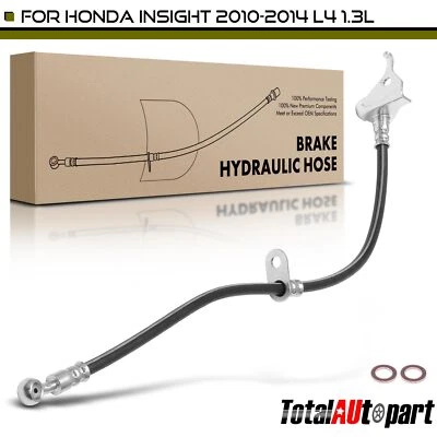 New Brake Hydraulic Hose for Honda Insight 2010 2011 2012 2013 2014 Front Driver - Image 1 of 4