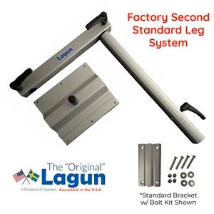 Factory 2nd ORIGINAL LAGUN Table Leg - A product of Sweden- ASSEMBLED IN THE USA - Picture 1 of 18