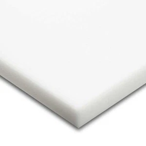 2" x 2" x 12", Acetal POM Plastic Sheet, White, ASTM D6100 - Picture 1 of 1