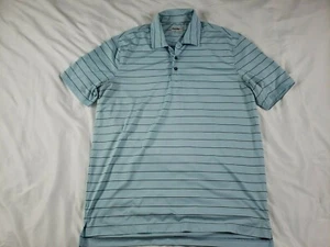 Chase 54 Golf Polo Shirt Mens Size Large Light Blue Stretch - Picture 1 of 12