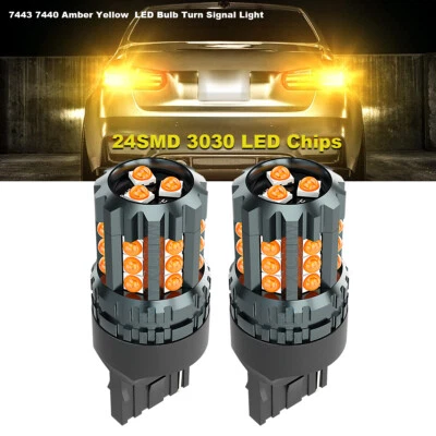 7443 Bombillas LED intermitentes para Jeep Grand Cherokee Sport Utility 2011-2021 Foto 1 de 4