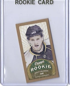 2009-10 UPPER DECK CHAMP'S CODY FRANSON RC UD MINI ROOKIE #195 PREDATORS - Picture 1 of 1