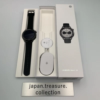 XIAOMI Watch S4 Black 1.43" AMOLED 5ATM Waterproof Smartwatch Japan - Image 1 of 4