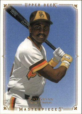 2008 UD Masterpiece Upper Deck Baseball Card #75 Tony Gwynn - Image 1 of 2