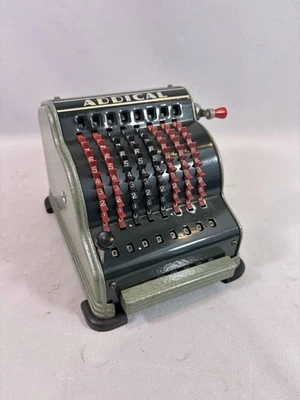 Machine à Calculer Mécanique ADDICAL Vintage (ECLAIR-BUREAU) - Photo 1/4