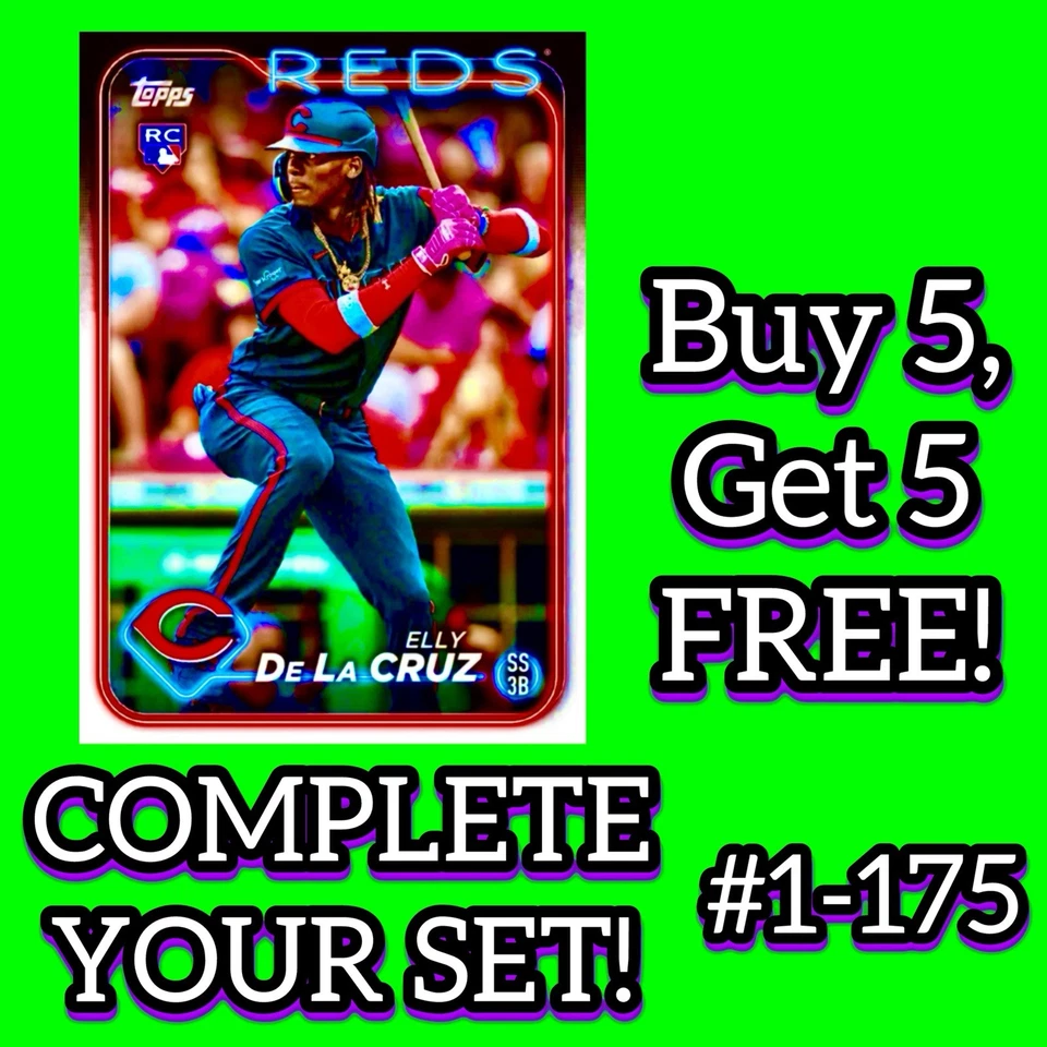 ¡Singles Topps Serie 1 2024! U-PICK! ¡COMPLETA TU SET BASE! #1-175 🔥💎🔥 Foto 1 de 1
